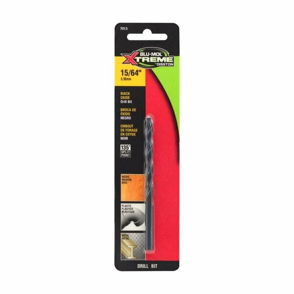 Blu-Mol Xtreme DRILL BIT BLACK OXD 15/64in. E0217013